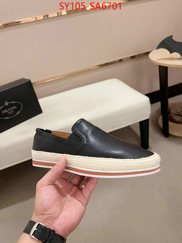 Men shoes-Prada high quality replica ID: SA6701 $: 105USD