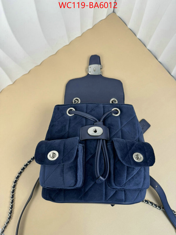 Coach Bags(4A)-Backpack- online sales ID: BA6012 $: 119USD,