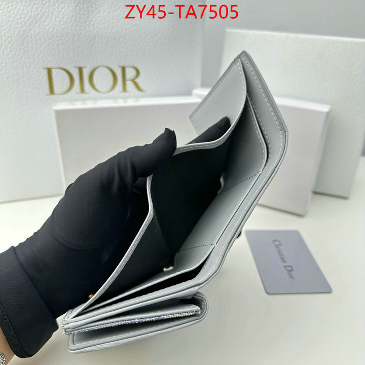 Dior Bags(4A)-Wallet- wholesale ID: TA7505 $: 45USD,