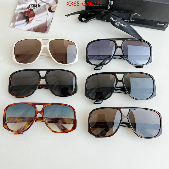 Glasses-YSL where to buy fakes ID: GA6226 $: 65USD