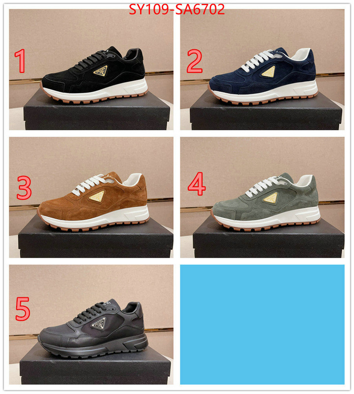 Men shoes-Prada top brands like ID: SA6702 $: 109USD