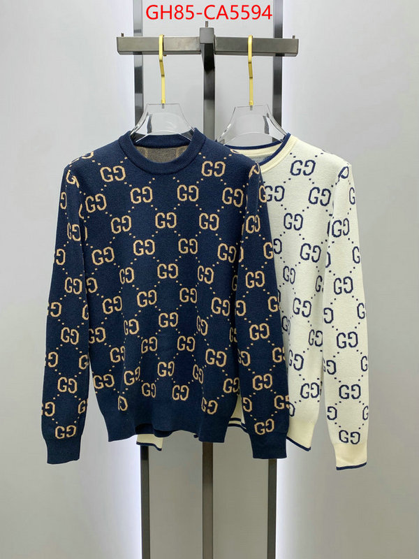 Clothing-Gucci 2024 perfect replica designer ID: CA5594 $: 85USD