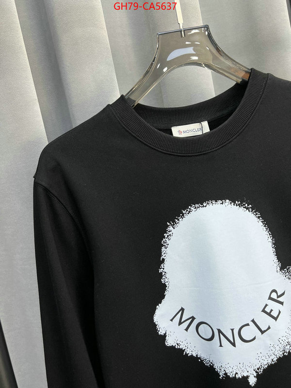 Clothing-Moncler 2024 aaaaa replica customize ID: CA5637 $: 79USD