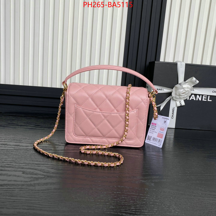 Chanel Bags(TOP)-Crossbody- replica aaaaa designer ID: BA5115 $: 265USD,