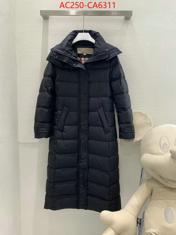 Down jacket Women-Burberry outlet 1:1 replica ID: CA6311 $: 250USD