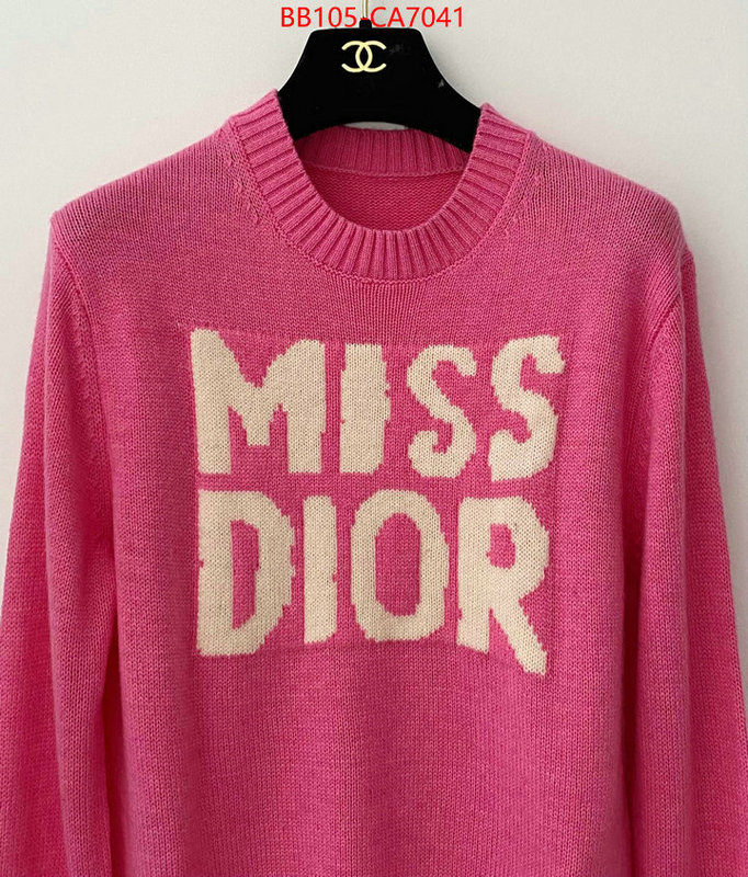 Clothing-Dior best website for replica ID: CA7041 $: 105USD