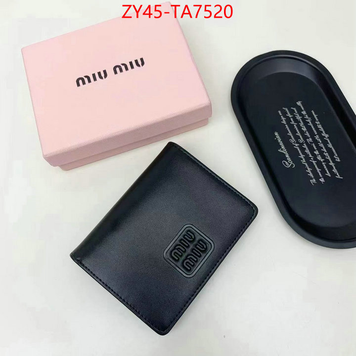 Miu Miu Bags(4A)-Wallet best replica 1:1 ID: TA7520 $: 45USD,