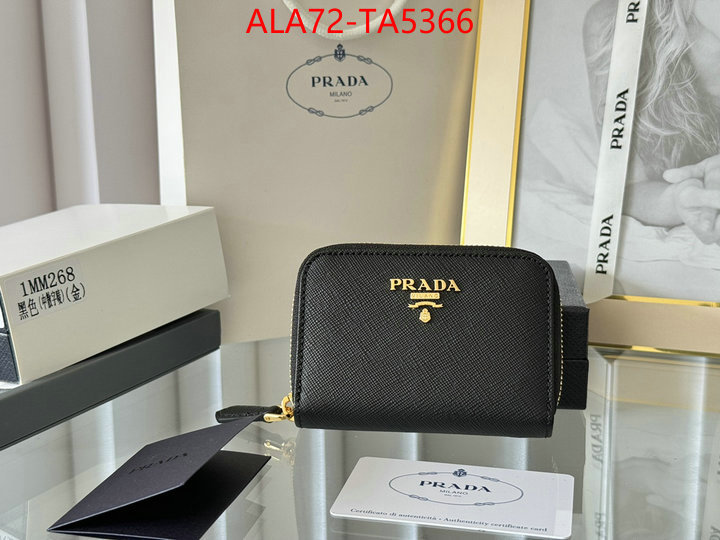 Prada Bags(TOP)-Wallet best knockoff ID: TA5366 $: 72USD,