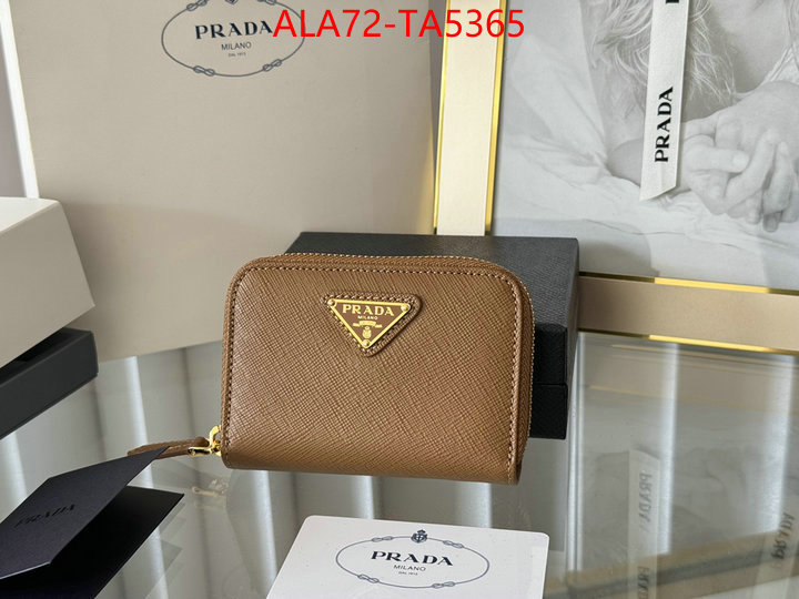 Prada Bags(TOP)-Wallet mirror copy luxury ID: TA5365 $: 72USD,