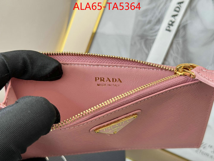 Prada Bags(TOP)-Wallet designer fake ID: TA5364 $: 65USD,