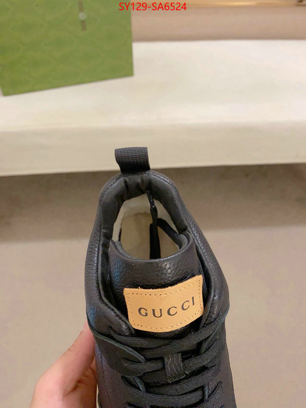 Men Shoes-Gucci where can i buy ID: SA6524 $: 129USD