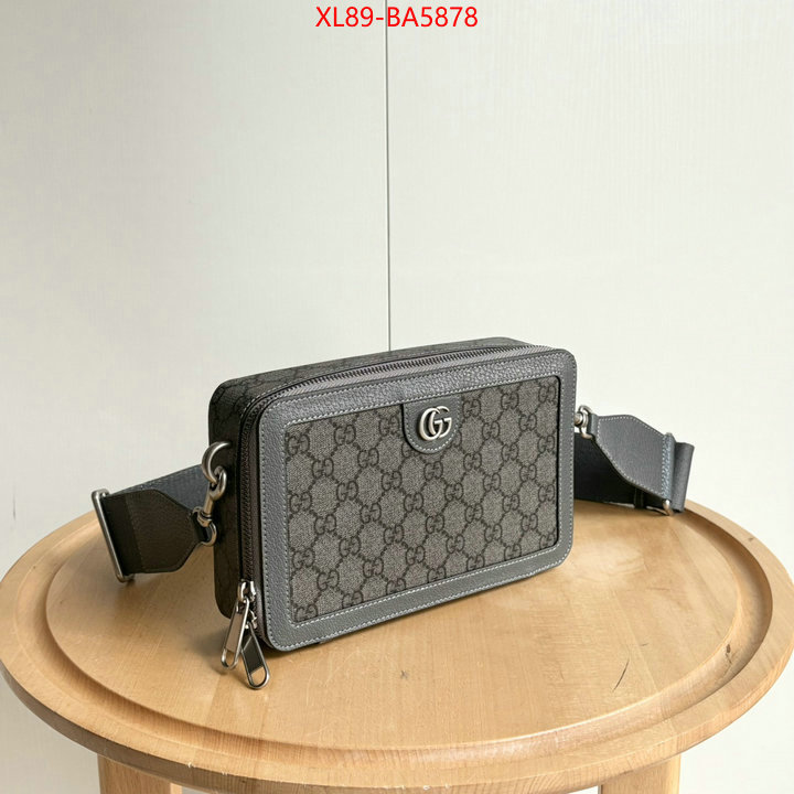 Gucci Bags(4A)-Crossbody- for sale online ID: BA5878 $: 89USD,