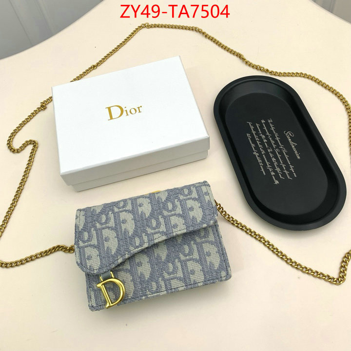 Dior Bags(4A)-Wallet- top quality designer replica ID: TA7504 $: 49USD,