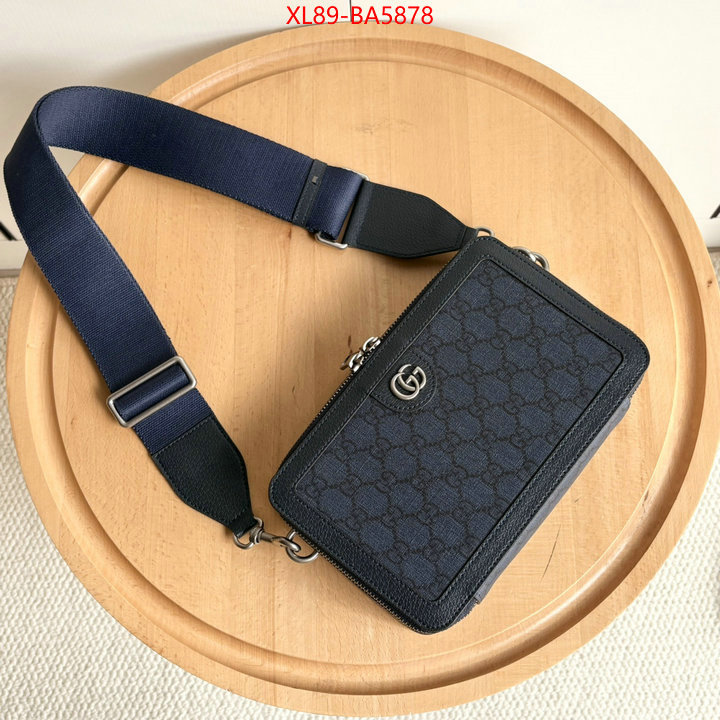 Gucci Bags(4A)-Crossbody- for sale online ID: BA5878 $: 89USD,