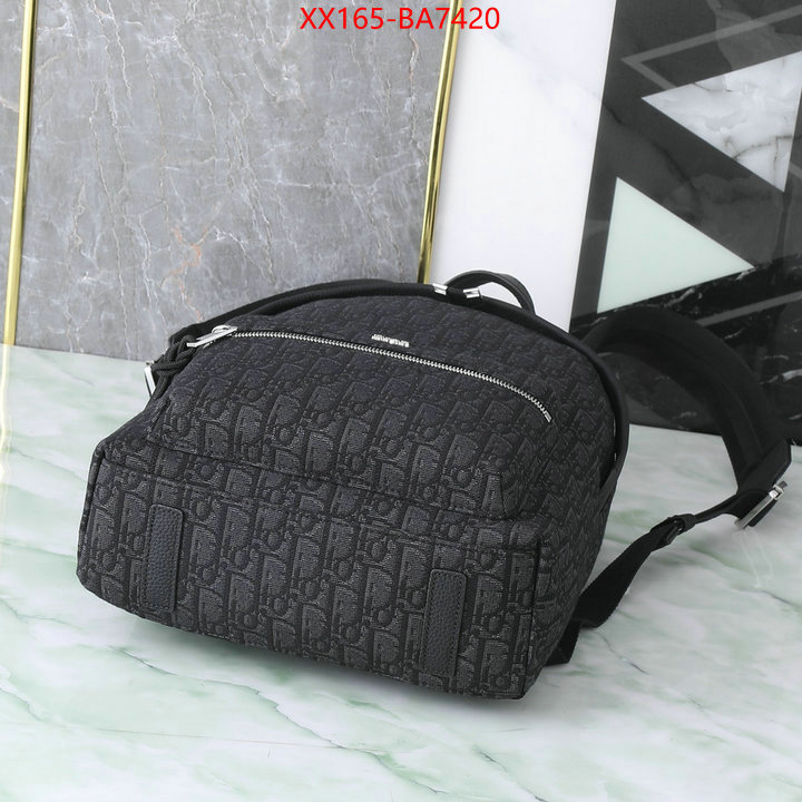 Dior Bags(TOP)-Backpack- buy 2024 replica ID: BA7420 $: 165USD,