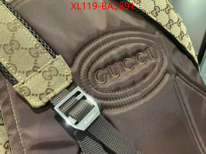 Gucci Bags(4A)-Backpack- good ID: BA5891 $: 119USD,