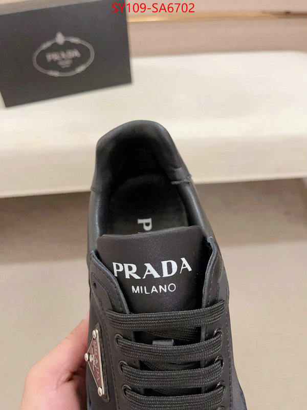 Men shoes-Prada top brands like ID: SA6702 $: 109USD