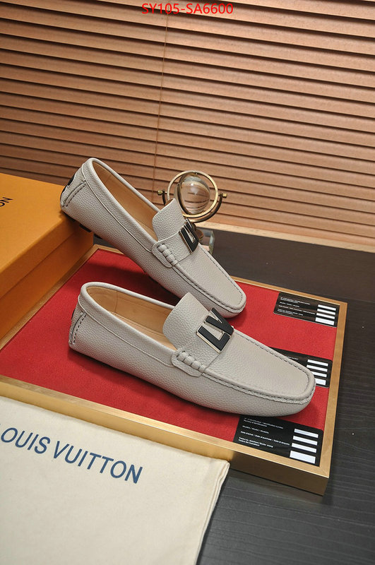 Men Shoes-LV fake aaaaa ID: SA6600 $: 105USD