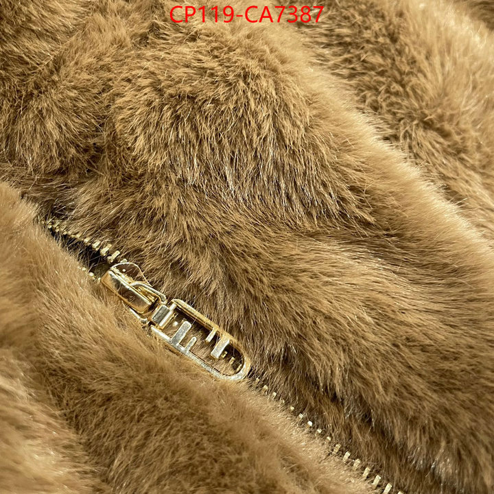 Clothing-Fendi aaaaa class replica ID: CA7387 $: 119USD