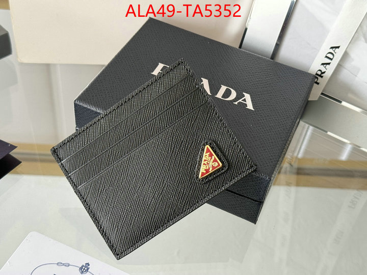 Prada Bags(TOP)-Wallet how to buy replcia ID: TA5352 $:49USD,