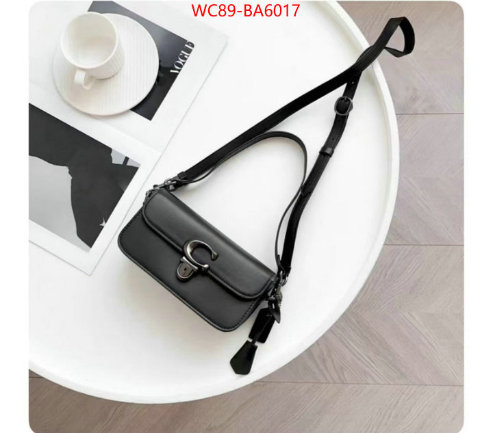 Coach Bags(4A)-Crossbody- best fake ID: BA6017 $: 89USD,