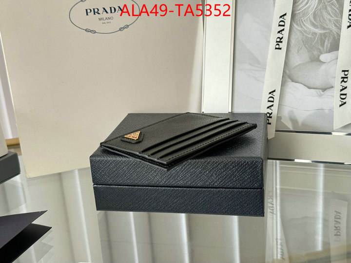 Prada Bags(TOP)-Wallet how to buy replcia ID: TA5352 $:49USD,