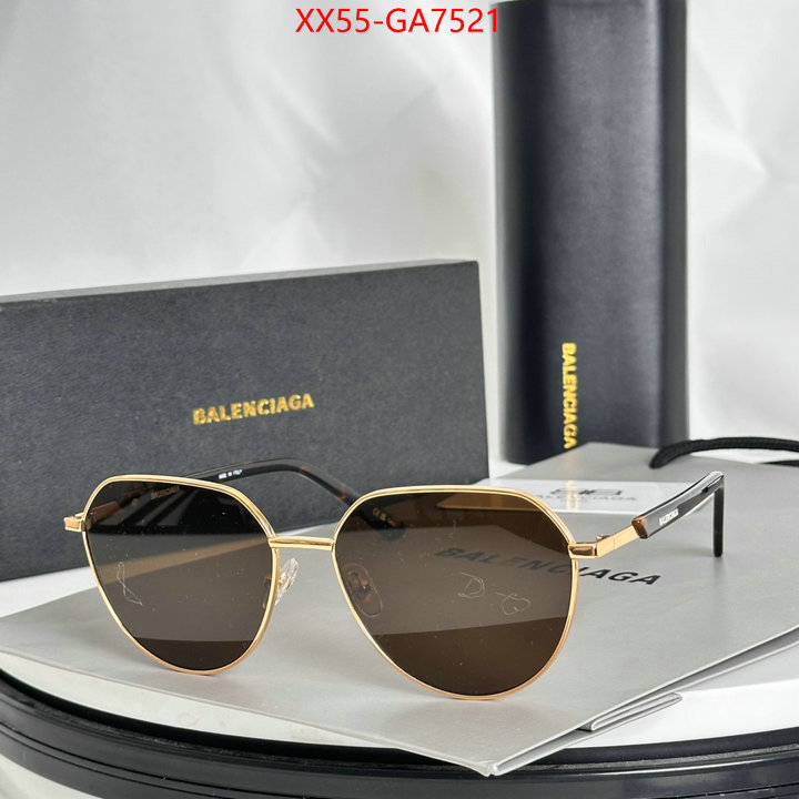 Glasses-Balenciaga we provide top cheap aaaaa ID: GA7521 $: 55USD