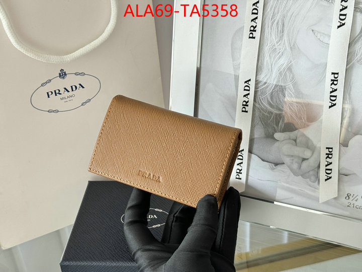 Prada Bags(TOP)-Wallet good quality replica ID: TA5358 $: 69USD,