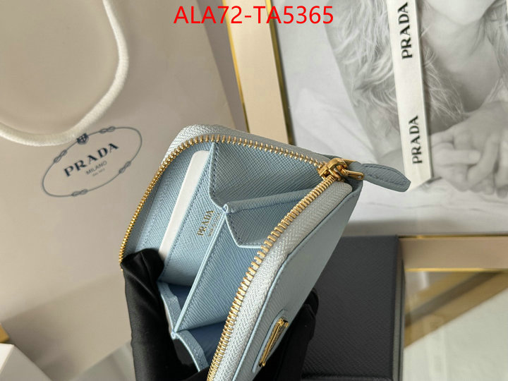 Prada Bags(TOP)-Wallet mirror copy luxury ID: TA5365 $: 72USD,