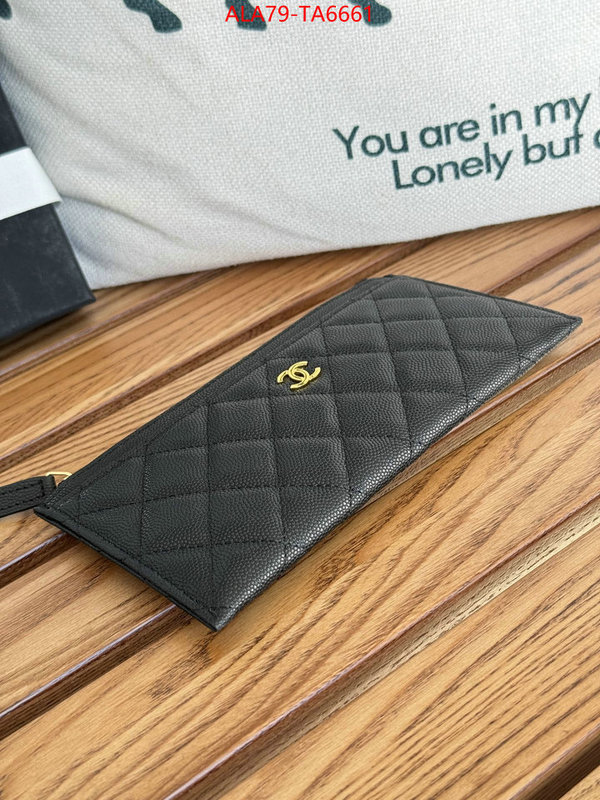 Chanel Bags(TOP)-Wallet- 1:1 replica ID: TA6661 $: 79USD,