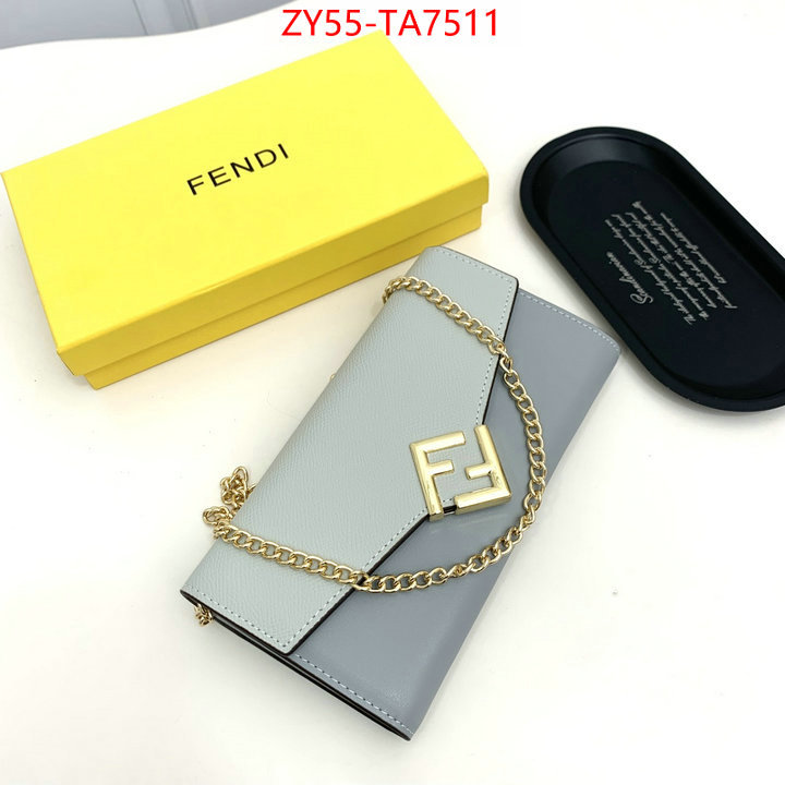 Fendi Bags(4A)-Wallet- the highest quality fake ID: TA7511 $: 55USD,