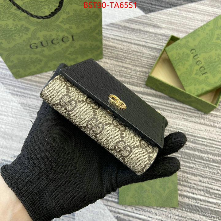 Gucci Bags(TOP)-Wallet- replica 1:1 high quality ID: TA6551 $: 90USD,