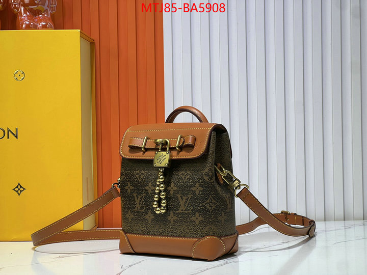 LV Bags(4A)-Backpack- buying replica ID: BA5908 $: 85USD,