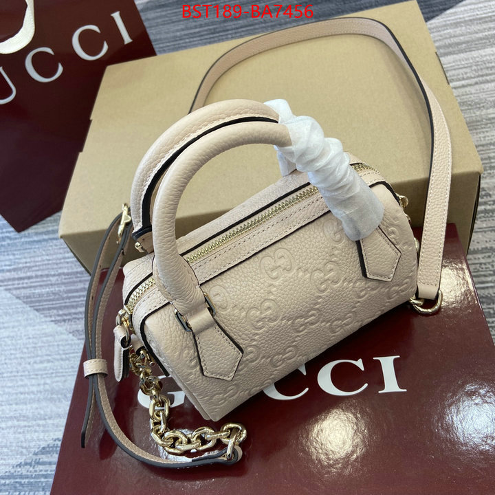 Gucci Bags(TOP)-Handbag- new 2024 ID: BA7456 $: 189USD,