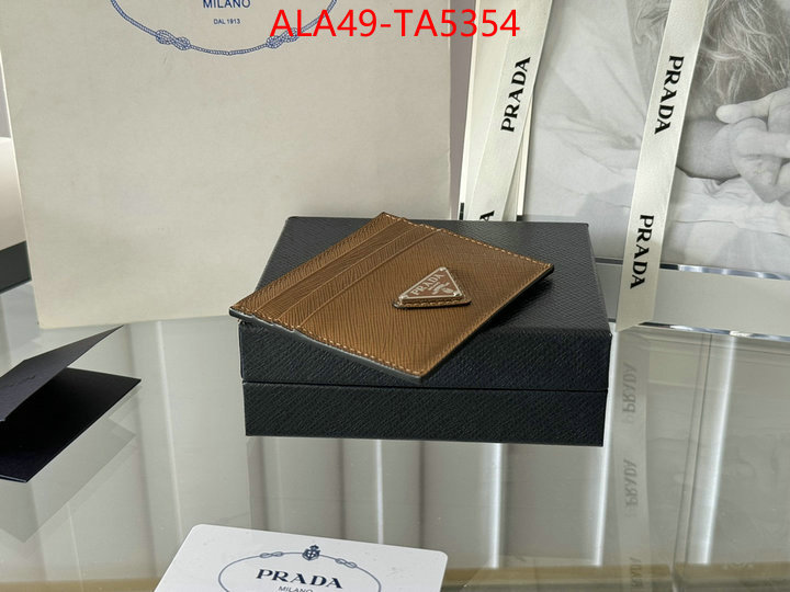 Prada Bags(TOP)-Wallet where to buy the best replica ID: TA5354 $: 49USD,