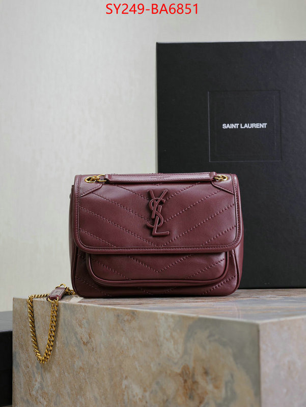 YSL Bags(TOP)-Niki Series best fake ID: BA6851 $: 249USD,