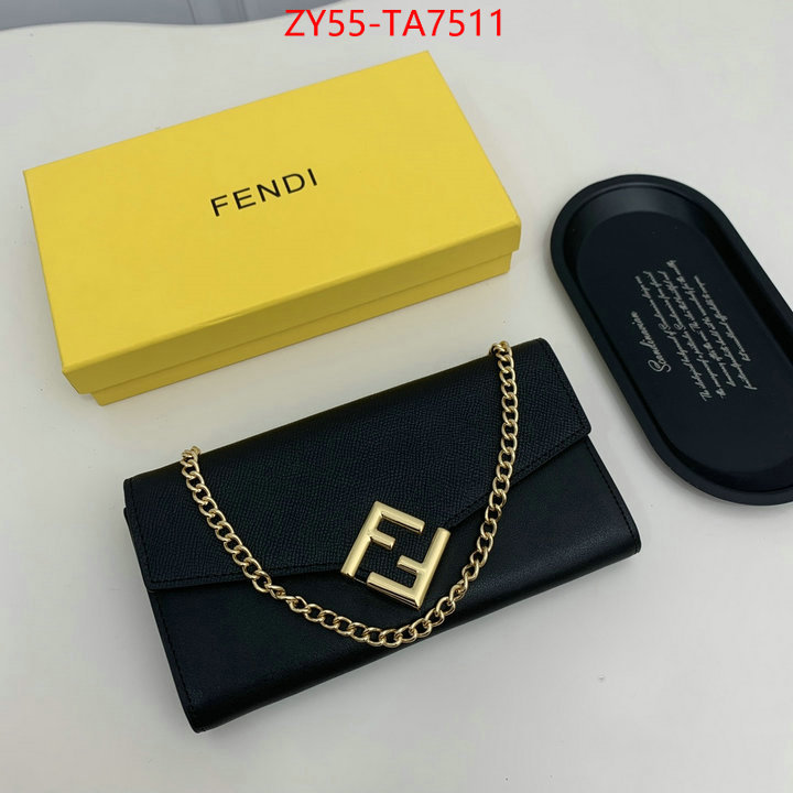 Fendi Bags(4A)-Wallet- the highest quality fake ID: TA7511 $: 55USD,