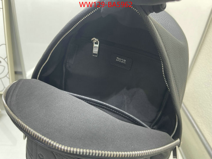 Dior Bags(4A)-Backpack- fake designer ID: BA5962