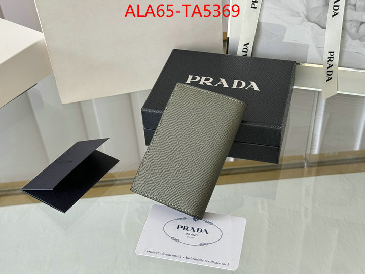 Prada Bags(TOP)-Wallet 2024 aaaaa replica customize ID: TA5369 $: 65USD,