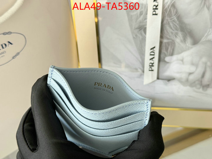 Prada Bags(TOP)-Wallet are you looking for ID: TA5360 $: 49USD,