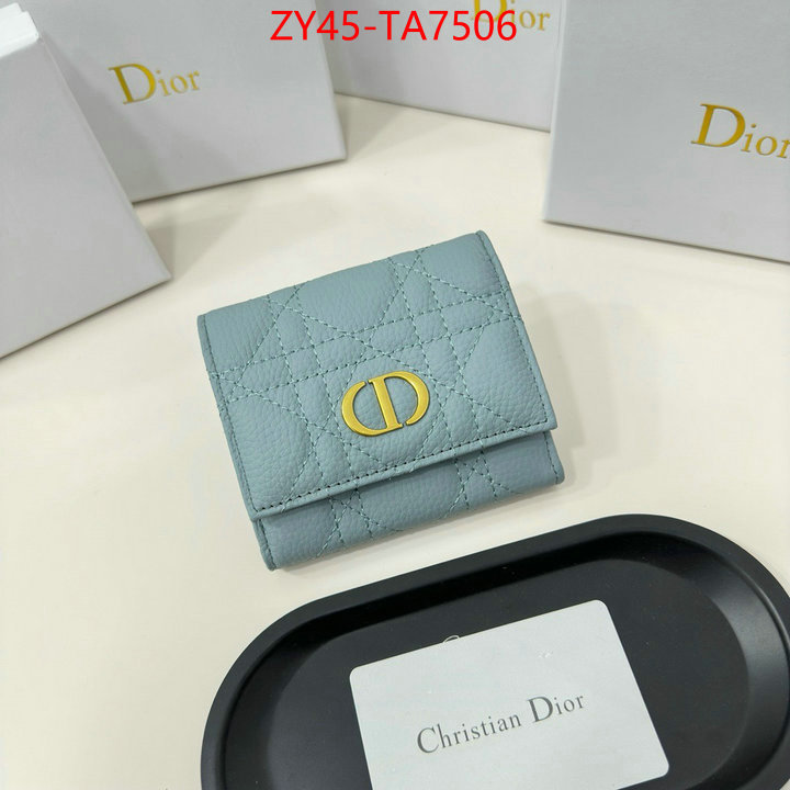 Dior Bags(4A)-Wallet- 7 star collection ID: TA7506 $: 45USD,