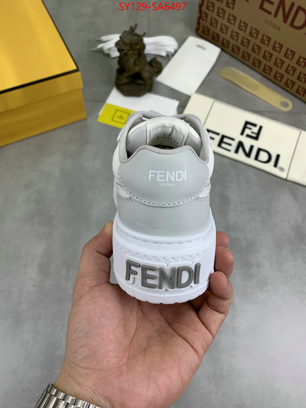 Men Shoes-Fendi top grade ID: SA6497 $: 129USD