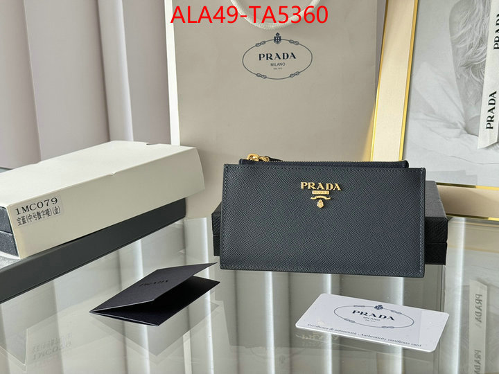 Prada Bags(TOP)-Wallet are you looking for ID: TA5360 $: 49USD,