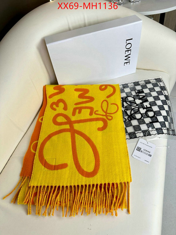 Scarf-Loewe brand designer replica ID: MH1136 $: 69USD