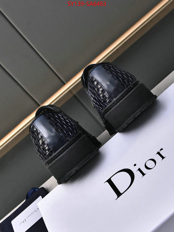 Men shoes-Dior 1:1 replica ID: SA6483 $: 139USD