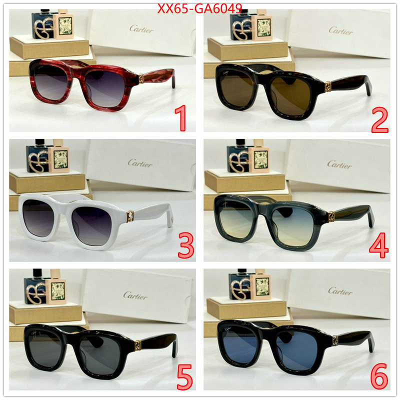 Glasses-Cartier designer wholesale replica ID: GA6049 $: 65USD