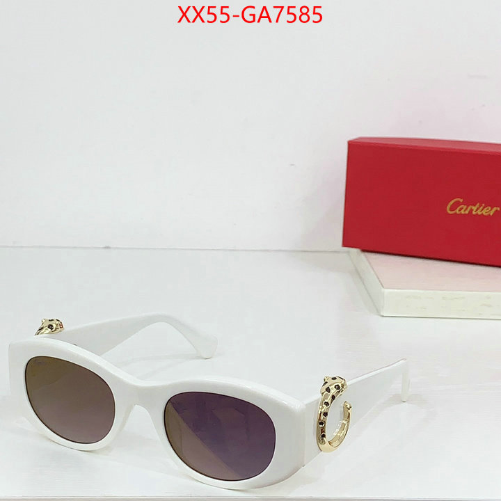 Glasses-Cartier where can i buy the best quality ID: GA7585 $: 55USD