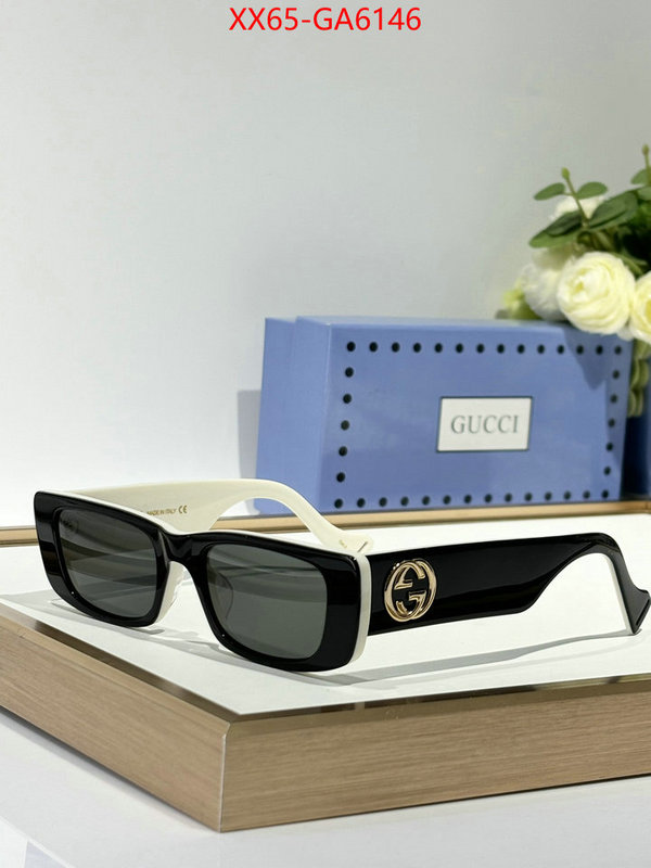 Glasses-Gucci top fake designer ID: GA6146 $: 65USD