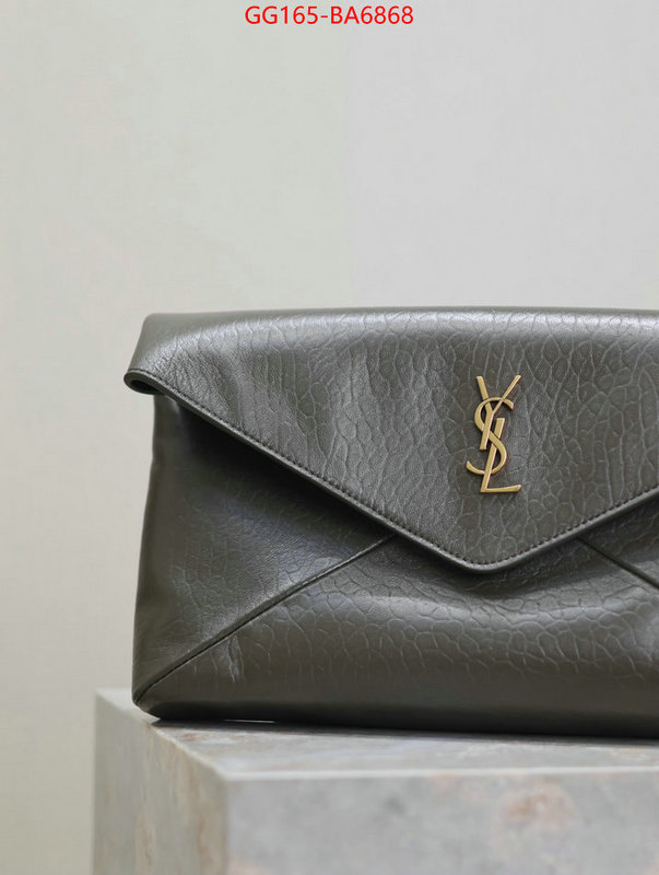 YSL Bags(TOP)-Clutch- aaaaa replica designer ID: BA6868 $: 165USD,