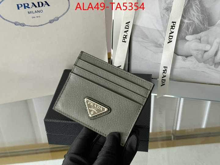 Prada Bags(TOP)-Wallet where to buy the best replica ID: TA5354 $: 49USD,